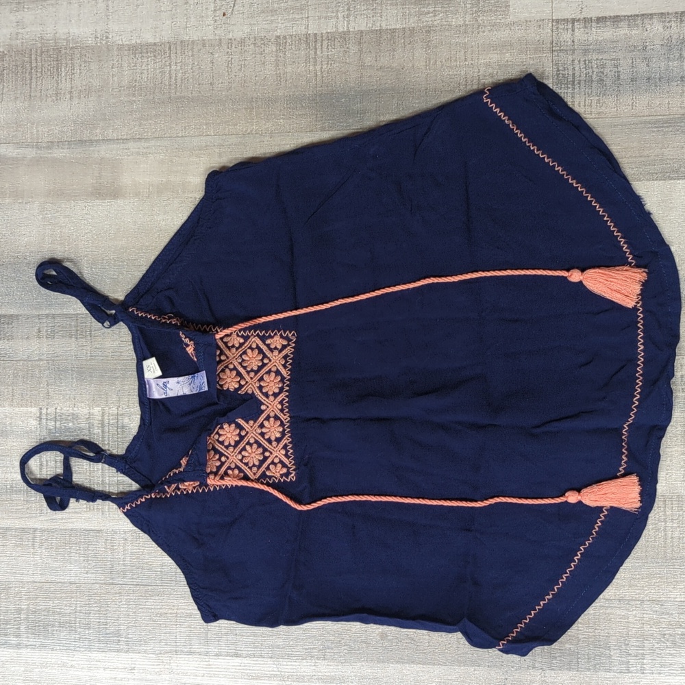 Navy Dressy Tank